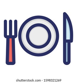 
Catering, christmas, dinner Isolated Vector icon which can easily modify or edit
