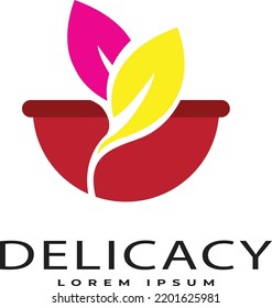 catering food logo template vector file