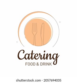 catering food restaurant logo emblem