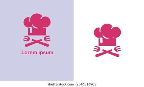 Catering Food service Hospitality Event dining unique logo design illustration