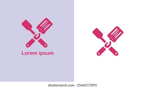 Catering Food service Hospitality Event dining unique logo design illustration