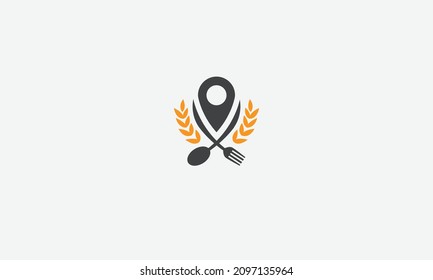 Catering food vector logo design