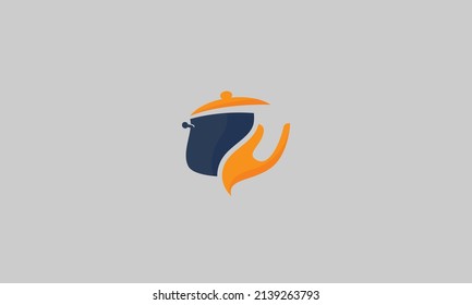 Diseño del logotipo del vector de alimentación