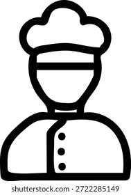 Catering Icon Set. Enthaltend Speiseservice, Eventplanung, Gericht, Tischeinstellung, Lieferung, Buffet, gutes Essen, Kellner, Tablett, Speisewagen, Koch und mehr. Bearbeitbare Liniensymbole. Vektorgrafik