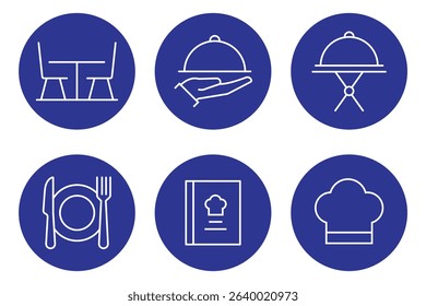 Catering icon set. Fork, knife, plate and spoon. Menu symbol. Restaurant icon. cutlery icon set. vector illustration on white background eps 10.