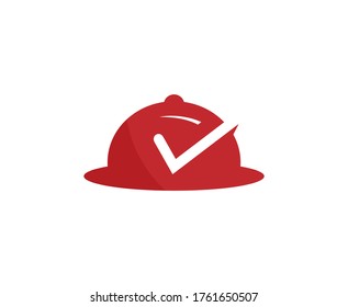Catering-Logo-Markierung, Vektorsymbol 