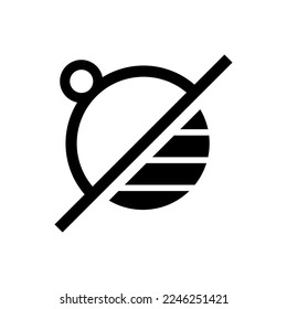 diseño vectorial de logotipo de restauración, círculo artístico abstracto en colores blanco y negro