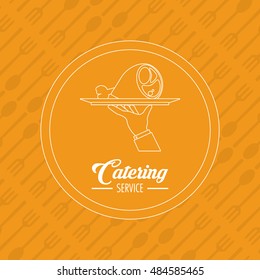 Catering service restaurant and menu design
