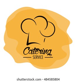 Catering service restaurant and menu design