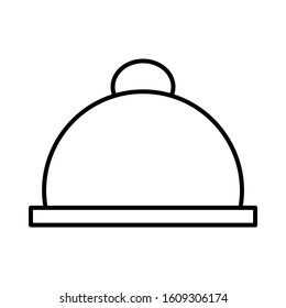 catering services vector icon or logo illustration on white background. Perfect use for website, pattern, design, etc.