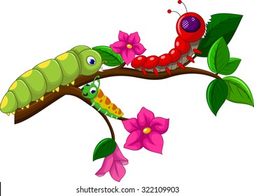 caterpillar cartoon collection