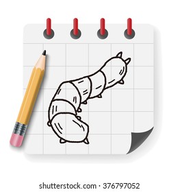 caterpillar doodle