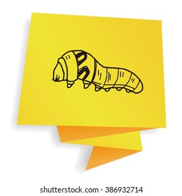 caterpillar doodle