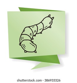 caterpillar doodle
