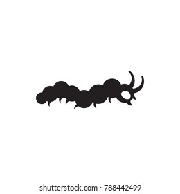 caterpillar icon illustration isolated vector sign symbol