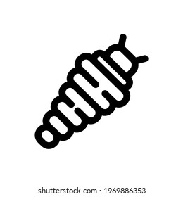 caterpillar icon or logo isolated sign symbol vector illustration - high quality black style vector icons
