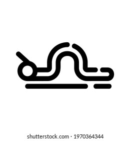 caterpillar icon or logo isolated sign symbol vector illustration - high quality black style vector icons
