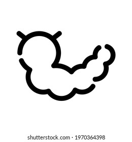 caterpillar icon or logo isolated sign symbol vector illustration - high quality black style vector icons
