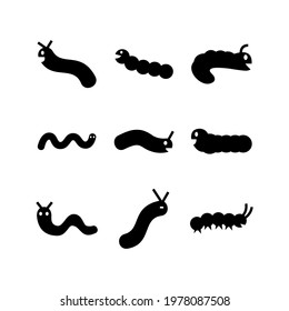caterpillar icon or logo isolated sign symbol vector illustration - Collection of high quality black style vector icons
