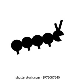 caterpillar icon or logo isolated sign symbol vector illustration - high quality black style vector icons

