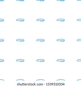 caterpillar icon pattern seamless white background. Editable outline caterpillar icon. caterpillar icon pattern for web and mobile.