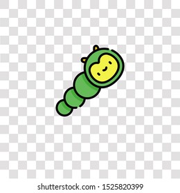 caterpillar icon sign and symbol. caterpillar color icon for website design and mobile app development. Simple Element from nature collection for mobile concept and web apps icon.