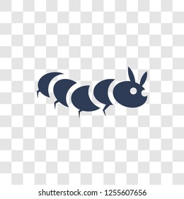 Caterpillar icon. Trendy Caterpillar logo concept on transparent background from Agriculture Farming and Gardening collection