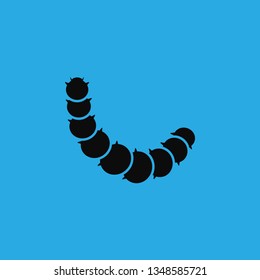caterpillar icon vector