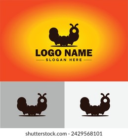 Caterpillar logo vector art icon graphics for business brand icon caterpillar logo template