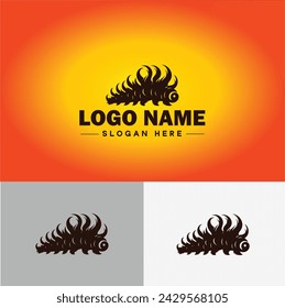 Caterpillar logo vector art icon graphics for business brand icon caterpillar logo template