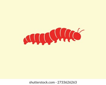 Caterpillar Logo, Vektorsymbol, Silhouettengrafik.