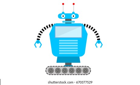 Caterpillar robot