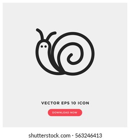 Caterpillar vector icon