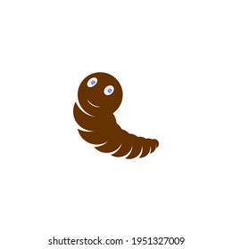 caterpillar vector icon. caterpillar sign on white background. caterpillar icon for web and app. Caterpillar symbol, logo illustration. Pixel perfect vector graphics