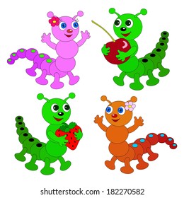 caterpillars keep fruit set