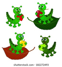caterpillars keep fruit set
