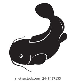 Catfish icon, Graphic design, Vector art