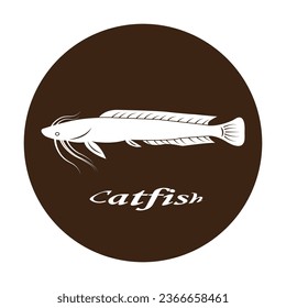 Vektorgrafik-Vektorgrafik-Design von Catfish