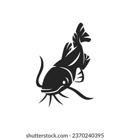 catfish logo template Isolated. Brand Identity. Icon Abstract Vector graphic