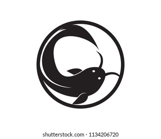 catfish royalty free vector
