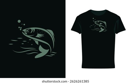 Catfish sketch hand drawn t-shirt design illustration