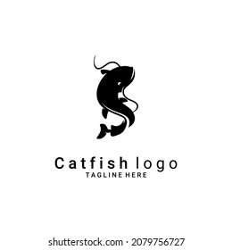 catfish vector, catfish logo illustration, can be used for restaurant logos, fisheries, fishing, market