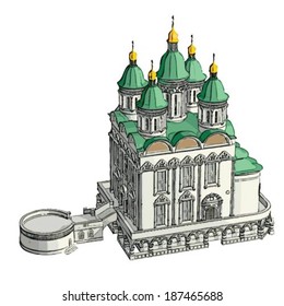 Cathedral of the Assumption in Astrakhan