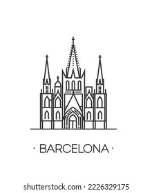 Kathedrale des Heiligen Kreuzes und Saint Eulalia in Barcelona, Spanien