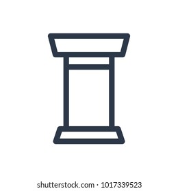 Cathedral icon. Isolated castle and cathedral icon line style. Premium quality vector symbol drawing concept for your logo web mobile app UI design.