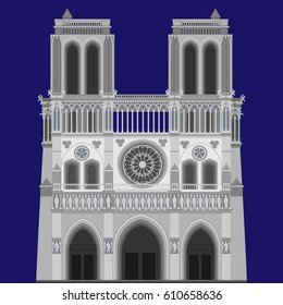 The Cathedral of Our Lady of Paris