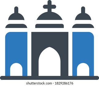 Kathedrale, Vektorsymbol