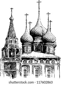 Cathedral of Yaroslavl, Russia