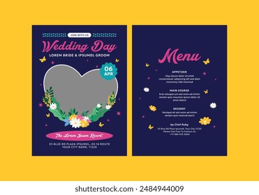 Catherova Wedding Invitation Template, Wedding Invites, save the date, Birthday Invites, Video Invites, E-Cards.