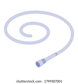 Catheter icon. Isometric of catheter vector icon for web design isolated on white background